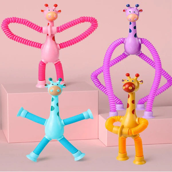 GiraBaby Girafa Divertida que Estica - Pague 1 e Leve 4 + 4 Brindes Exclusivos