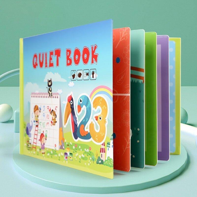 Livro Interativo Montessori - Girafa Baby