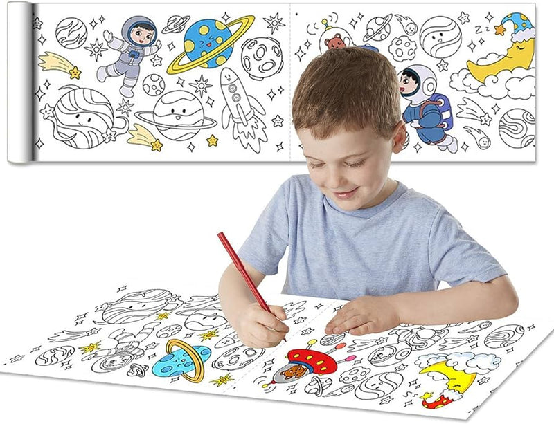 Bobina de desenho infantil com mais de 1.000 desenhos - (3 Metros) + 4 BRINDES