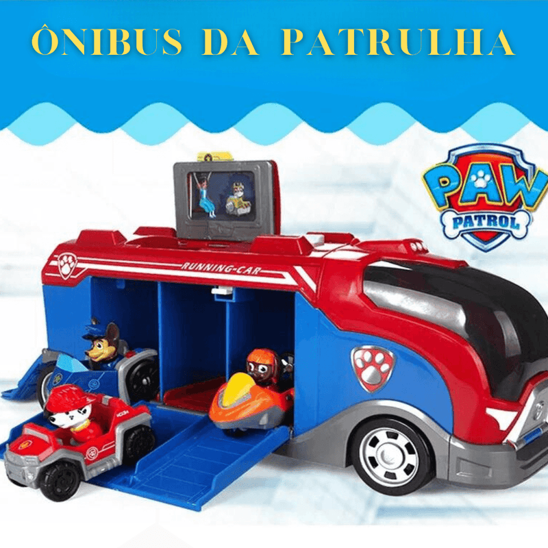 ÔNIBUS PATRULHA CANINA - Girafa Baby