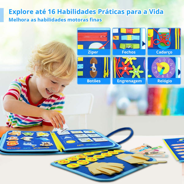 Livro  Montessoriano - Aprender Brincando + 4 Brindes