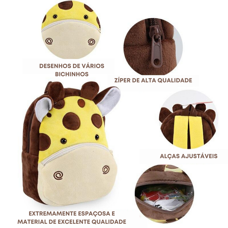 Mochila Infantil de Bichinhos