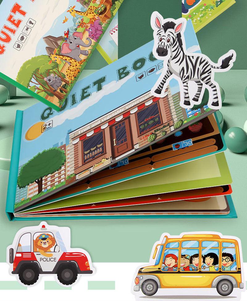 Livro Interativo Montessori - Girafa Baby