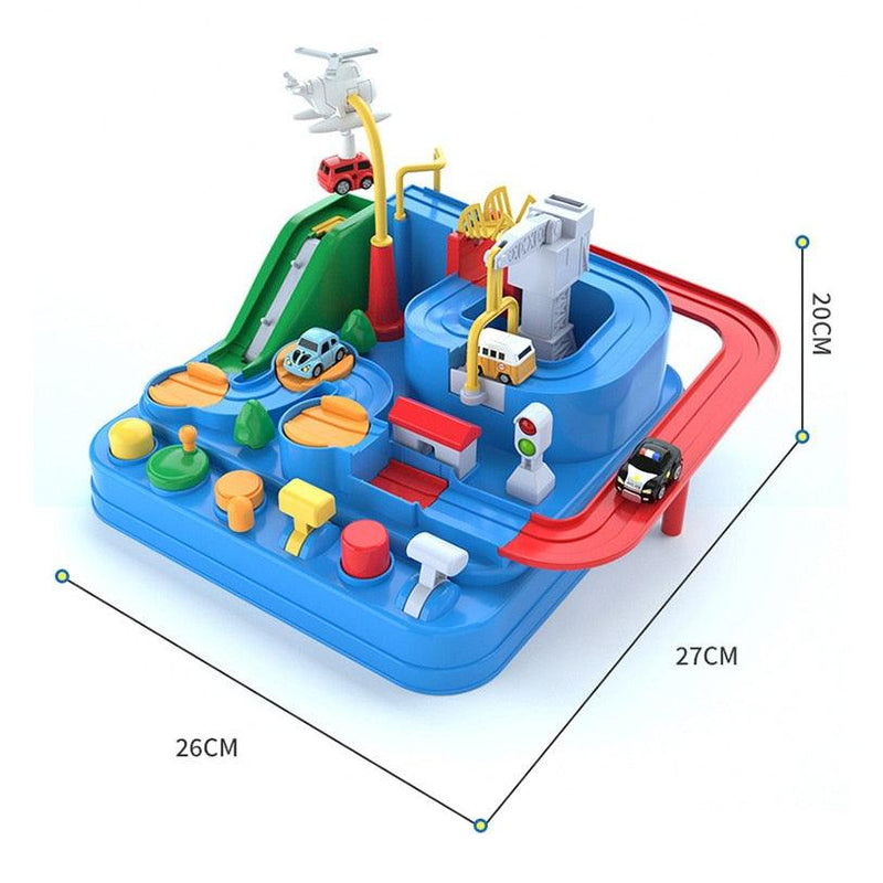 Kit pista de carro divertida Educacional - Girafa Baby