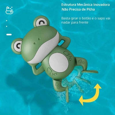 Aquatoy rotativo: brinquedo de banho para bebês