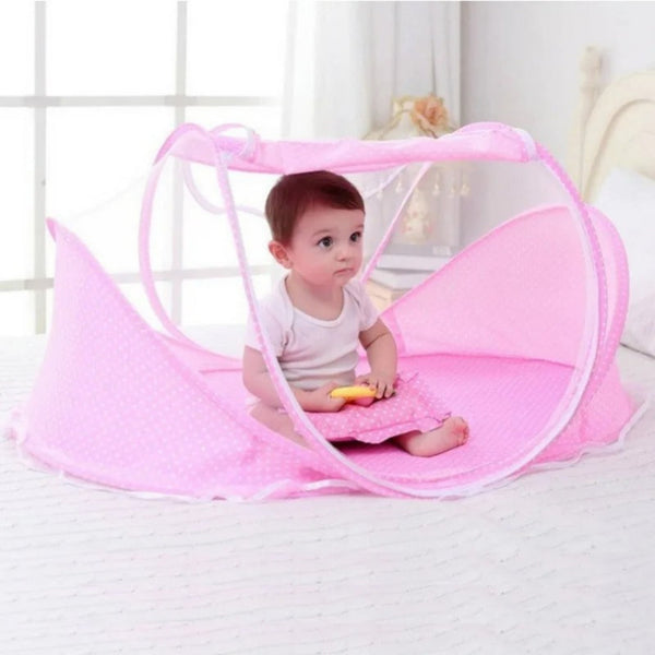 Mosquiteiro Bliss Guard Portátil Infantil - Girafa Baby