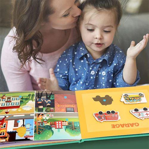 Livro Interativo Montessori - Girafa Baby