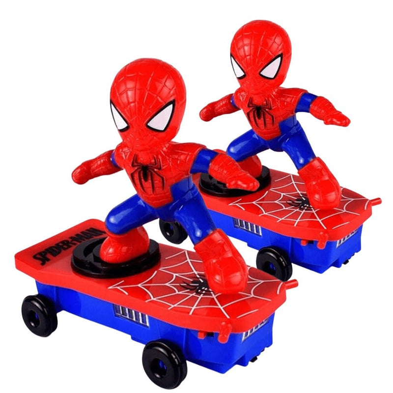 Marvel Spider-Man Skatista Elétrico - Girafa Baby