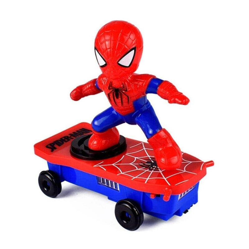 Marvel Spider-Man Skatista Elétrico - Girafa Baby