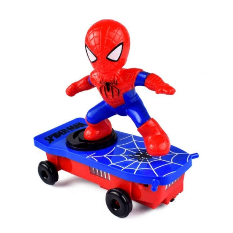 Marvel Spider-Man Skatista Elétrico - Girafa Baby