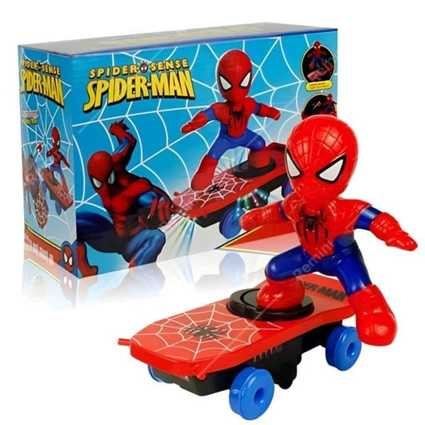 Marvel Spider-Man Skatista Elétrico - Girafa Baby