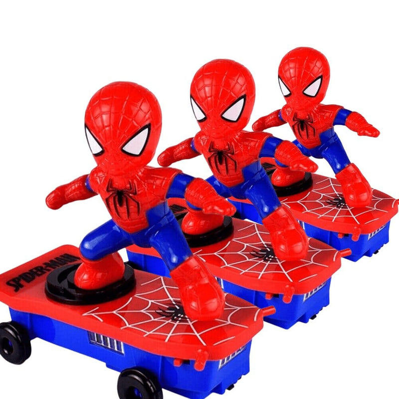 Marvel Spider-Man Skatista Elétrico - Girafa Baby